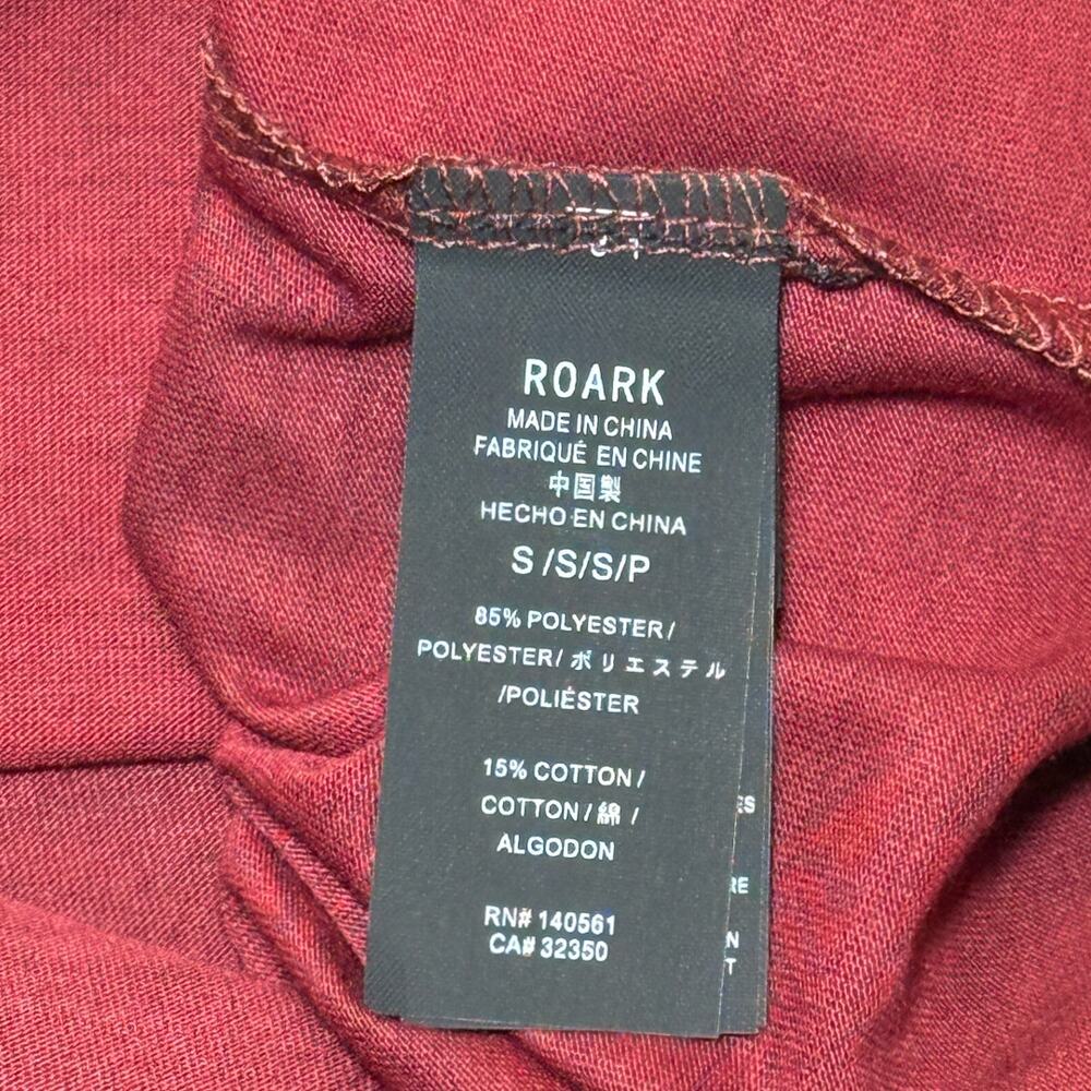 Roark Motorhead Mathis Core Active Tee Red S - Picture 7 of 11